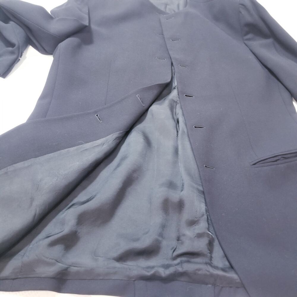 Vintage BYBLOS Wool Blend Black Blazer Jacket - Picture 10 of 13